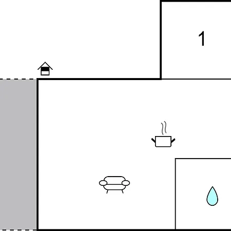 1 Bedroom Cozy In Kneze Pupnat